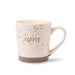 Natural Speckled Ceramic Coffee Mugs 400ml Assorted Design Mugs FabFinds Beige
