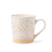 Natural Speckled Ceramic Coffee Mugs 400ml Assorted Design Mugs FabFinds Cream