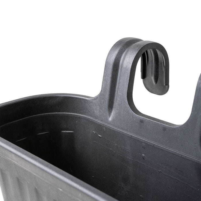 Garden Essentials Over Fence Plastic Basket 38cm Assorted Colours Plant Pots & Planters Garden Essentials