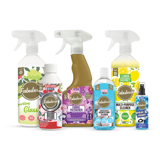 Fabulosa Favourites Cleaning Bundle 6 Piece Household Cleaning Products Fabulosa