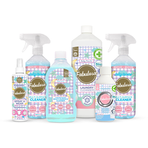 Fabulosa Baby Powder Cleaning Bundle 6 Piece Fabulosa Bundles Fabulosa   