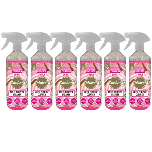 Fabulosa Cinnamon Swirls Multipurpose Cleaner Spray 500ml Fabulosa Multi-Purpose Cleaner Fabulosa Pack of 6