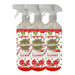 Fabulosa Spiced Apple Strudel Multipurpose Disinfectant Spray 500ml Assorted Packs Fabulosa Anti-Bac Disinfectant FabFinds Pack of 3