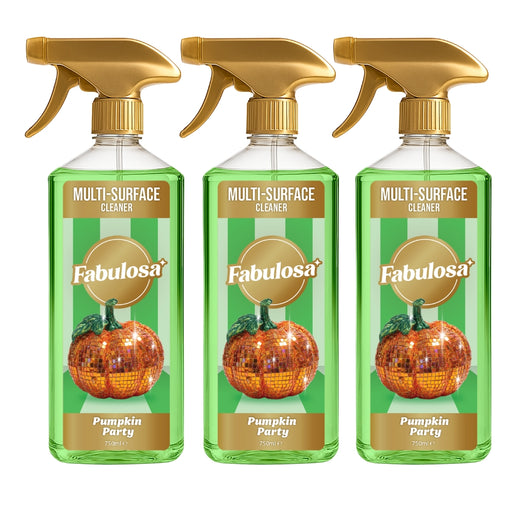 Fabulosa Pumpkin Party Multi-Purpose Cleaner 750ml Assorted Packs Multi-Purpose Cleaner Fabulosa Pack of 3