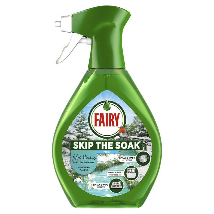 Fairy Power Spray Hand Dishwashing Woodland Wander 650ml Assorted Packs Washing Up Liquid Fairy Pack of 1