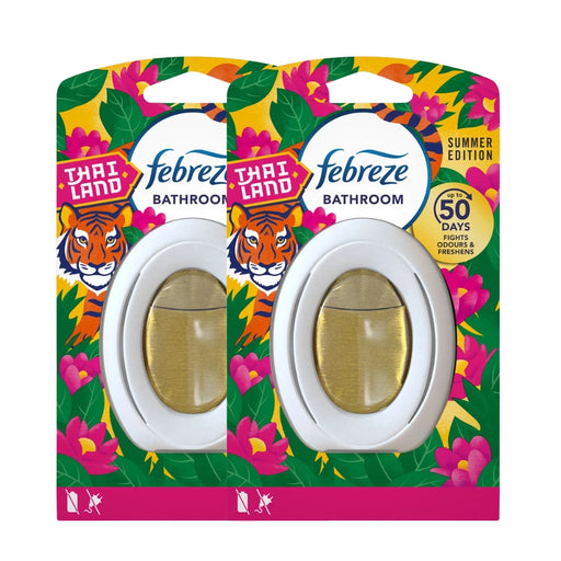 Febreze Bathroom Air Freshener Thailand 7.5ml Assorted Packs Bathroom Air Freshener Febreze Pack of 2