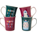 Festive Christmas Ceramic Mug 350ml Assorted Designs Mugs FabFinds Winter Bear in Hat