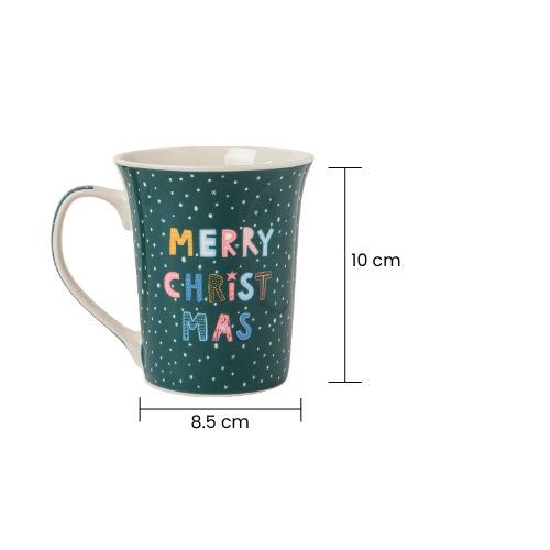 Festive Christmas Ceramic Mug 350ml Assorted Designs Mugs FabFinds