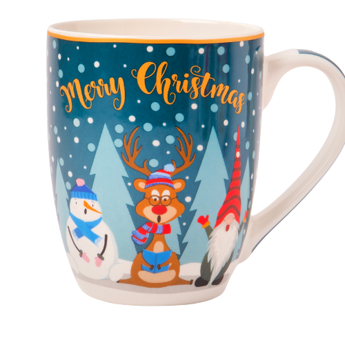 Festive Gonk Christmas Mugs 360ml Assorted Sizes Mugs FabFinds Reindeer