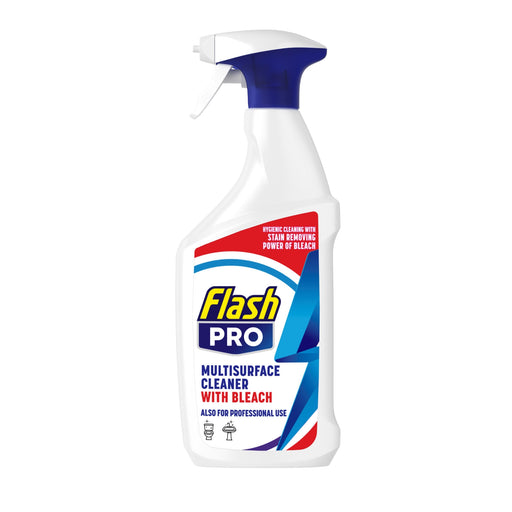 Flash Cleaner Bleach Spray Professional 800ml Assorted Packs Household Cleaning Products Flash Pack of 1
