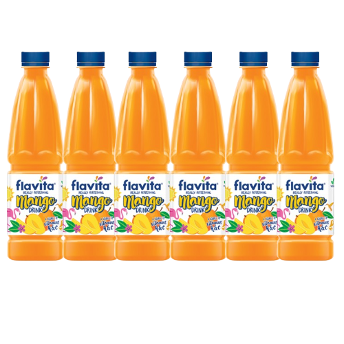 Flavita Refreshing Mango Drink 500ml Assorted Packs Drinks flavita Pack of 6