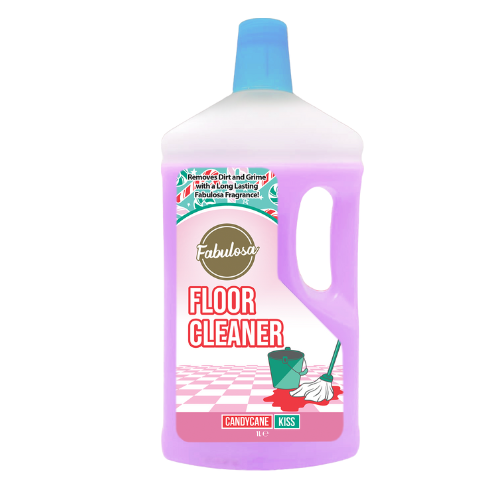 Fabulosa Candy Cane Kiss 4 Piece Cleaning Bundle Multi-surface Cleaners Fabulosa