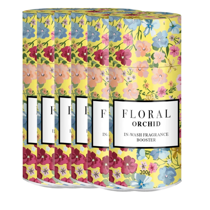 Floral Laundry Booster Orchid 200g Assorted Packs Laundry - Scent Boosters & Sheets Floral Pack of 6