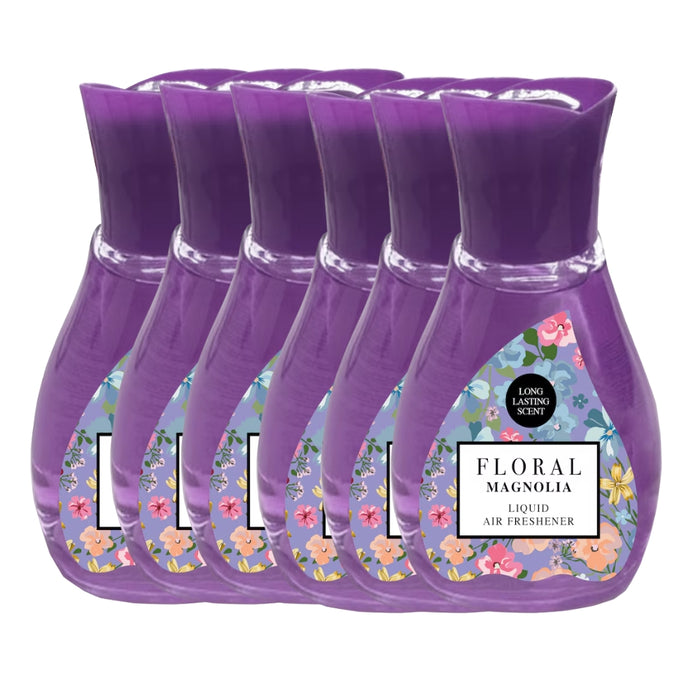 Floral Liquid Air Freshener Magnolia 375ml Assorted Packs Air Fresheners & Re-fills Floral Pack of 6