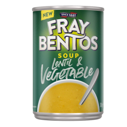 Fray Bentos Lentil & Vegetable Soup 380g Assorted Packs Food Items Fray Bentos Pack of 1