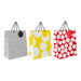 Large Circle Patterned Gift Bags Pack Of 3 Gift Bags FabFinds   