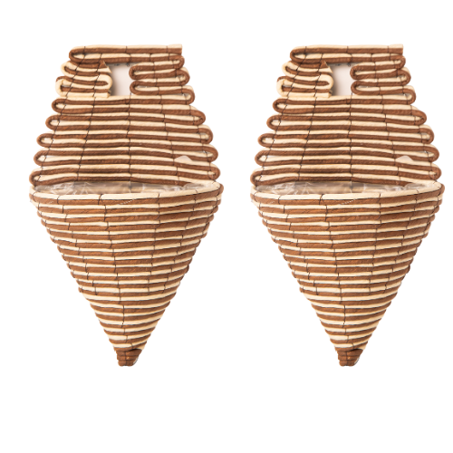 Garden Essentials Corn Rope Wall Torch Planter 58cm Assorted Packs Plant Pots & Planters Garden Essentials 2 Packs