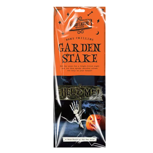 Halloween Garden Stake Sign with Skeleton Arm Halloween Decorations FabFinds
