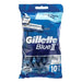 Gillette Blue II Disposable 10pc Razors Toiletries Gillette   
