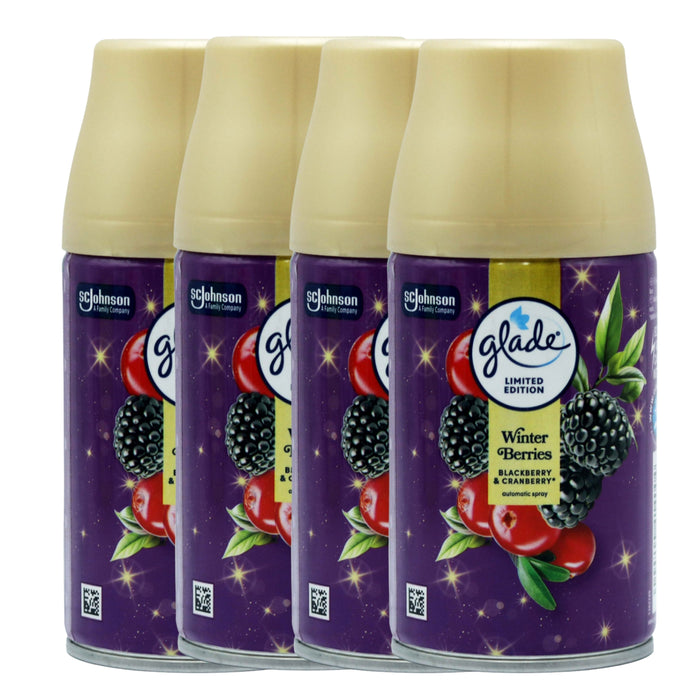 Glade Auto Spray Refill Winter Berries 269ml Assorted Packs