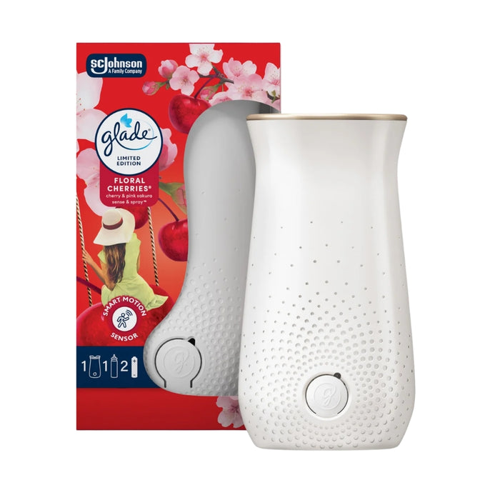 Glade Sense & Spray Holder Cherry Assorted Packs Air Freshener Glade Pack of 1