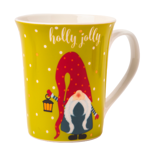 Gonk Christmas Mugs 350ml Assorted Sizes Mugs FabFinds Holly Jolly