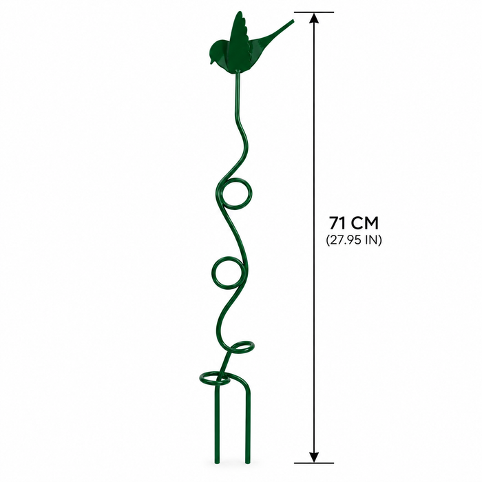 Robin Ground Fruit Bird Feeder 71cm Green Bird Feeders FabFinds