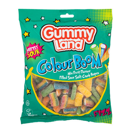 Gummy Land Colour Boom Sweet Mix 500g Sweets, Mints & Chewing Gum gummy land   