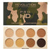 Revolution Ultra Pro HD Camouflage Palette Medium Dark Eyeshadow Revolution   