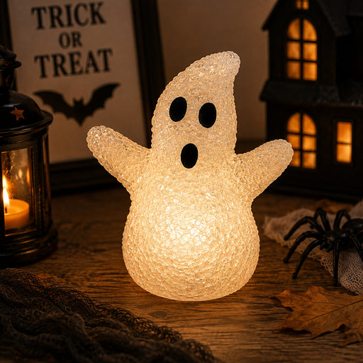 Halloween Boo LED Ghost 11.5cm Halloween Decorations FabFinds