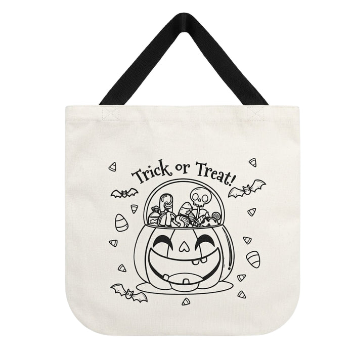 Halloween Colour Me In Bag Kids Activity Assorted Designs Halloween Accessories FabFinds Pumpkin