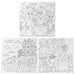 Halloween Colour Your Own Canvas XL Assorted Designs Halloween Accessories FabFinds