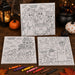 Halloween Colour Your Own Canvas XL Assorted Designs Halloween Accessories FabFinds