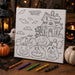 Halloween Colour Your Own Canvas XL Assorted Designs Halloween Accessories FabFinds