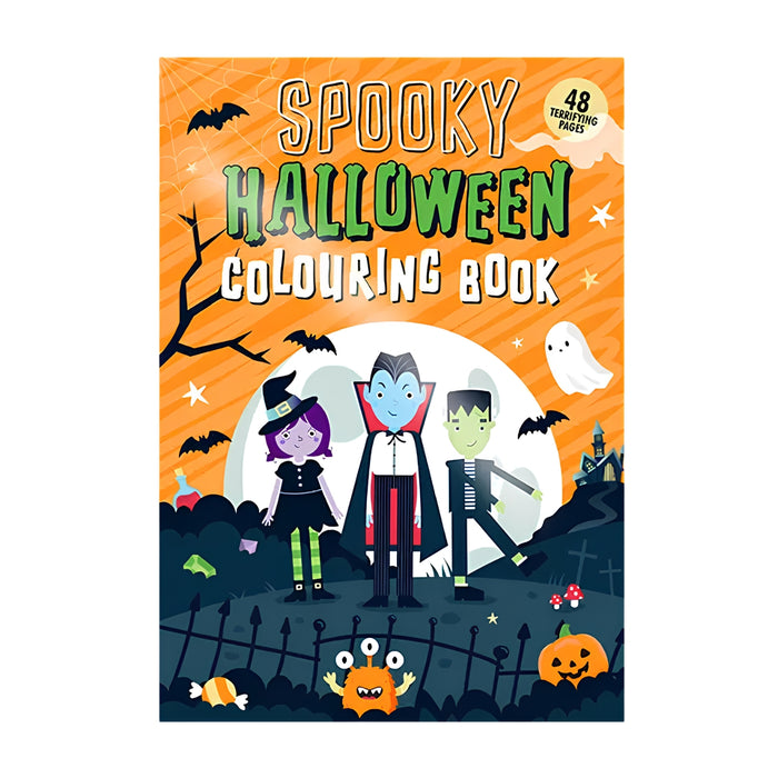 Halloween Colouring Book XL 48 Pages Halloween Accessories FabFinds