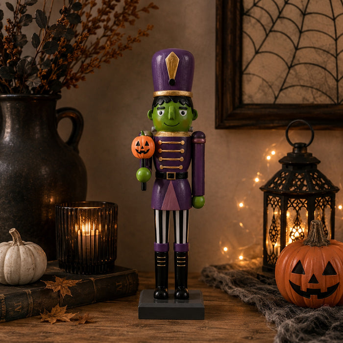 Halloween Fright Nutcracker 34cm Assorted Designs Halloween Decorations FabFinds