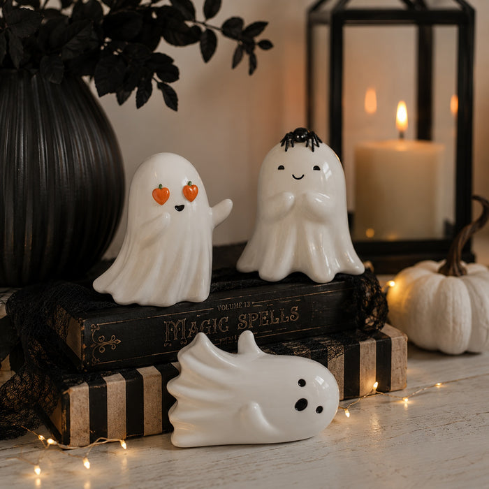 Halloween Ghost Ornament Assorted Designs Halloween Decorations FabFinds