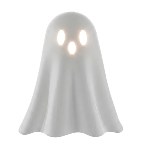 Halloween LED Ghost Ceramic Ornament 11cm Halloween Decorations FabFinds
