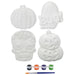 Halloween Paint Your Own Decoration 2 Pack Kit Assorted Designs Halloween Accessories FabFinds