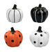 Halloween Painted Pumpkin 8.5cm Assorted Designs Halloween Decorations FabFinds