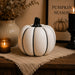 Halloween Painted Pumpkin 8.5cm Assorted Designs Halloween Decorations FabFinds