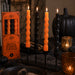 Halloween Skull Dinner Candles 4 Pack Halloween Decorations FabFinds