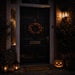 Halloween Tinsel Wreath Decoration 34cm Halloween Decorations FabFinds