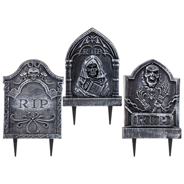 Halloween Tombstone Decoration 41cm Assorted Designs Halloween Decorations FabFinds