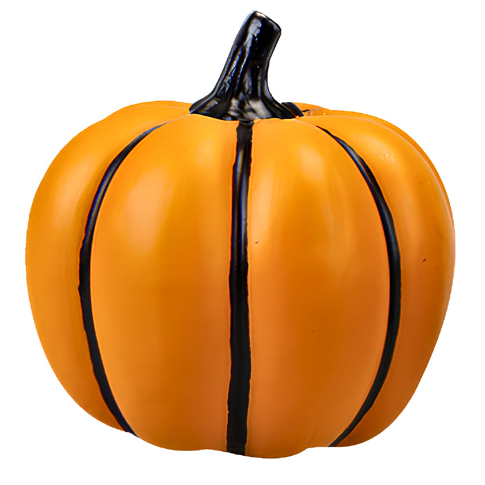 Halloween Trendy Pumpkin Decoration Assorted Designs Halloween Decorations FabFinds Black Stripe