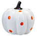 Halloween Trendy Pumpkin Decoration Assorted Designs Halloween Decorations FabFinds Orange Dot