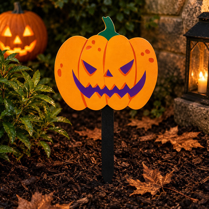 Halloween Wooden Stake Signs Assorted Designs Halloween Decorations FabFinds