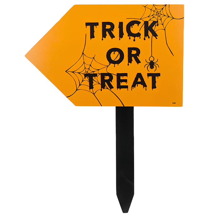 Halloween Wooden Stake Signs Assorted Designs Halloween Decorations FabFinds