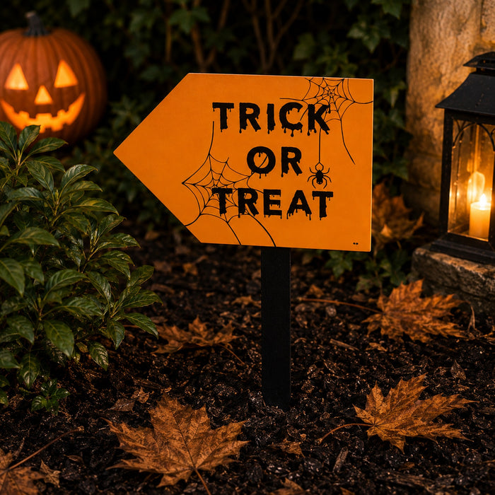 Halloween Wooden Stake Signs Assorted Designs Halloween Decorations FabFinds