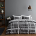 Happy Daze Stripe Printed Duvet Cover Set Double Size Duvet Sets FabFinds